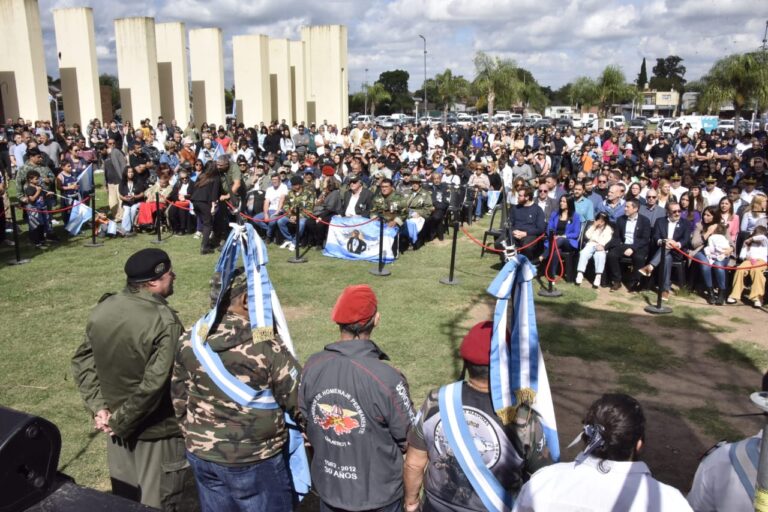 Se realizó el acto del 2 de Abril «Día del Veterano y de los Caídos en la Guerra de Malvinas» en el municipio de Malvinas Argentinas